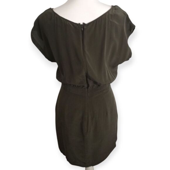 Forever 21 Green Dolman Sleeve Sheath Dress Sz.M EUC - Picture 5 of 7